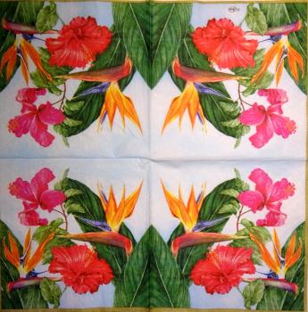 116 Lilies - 3-ply (blue) - Ambiente